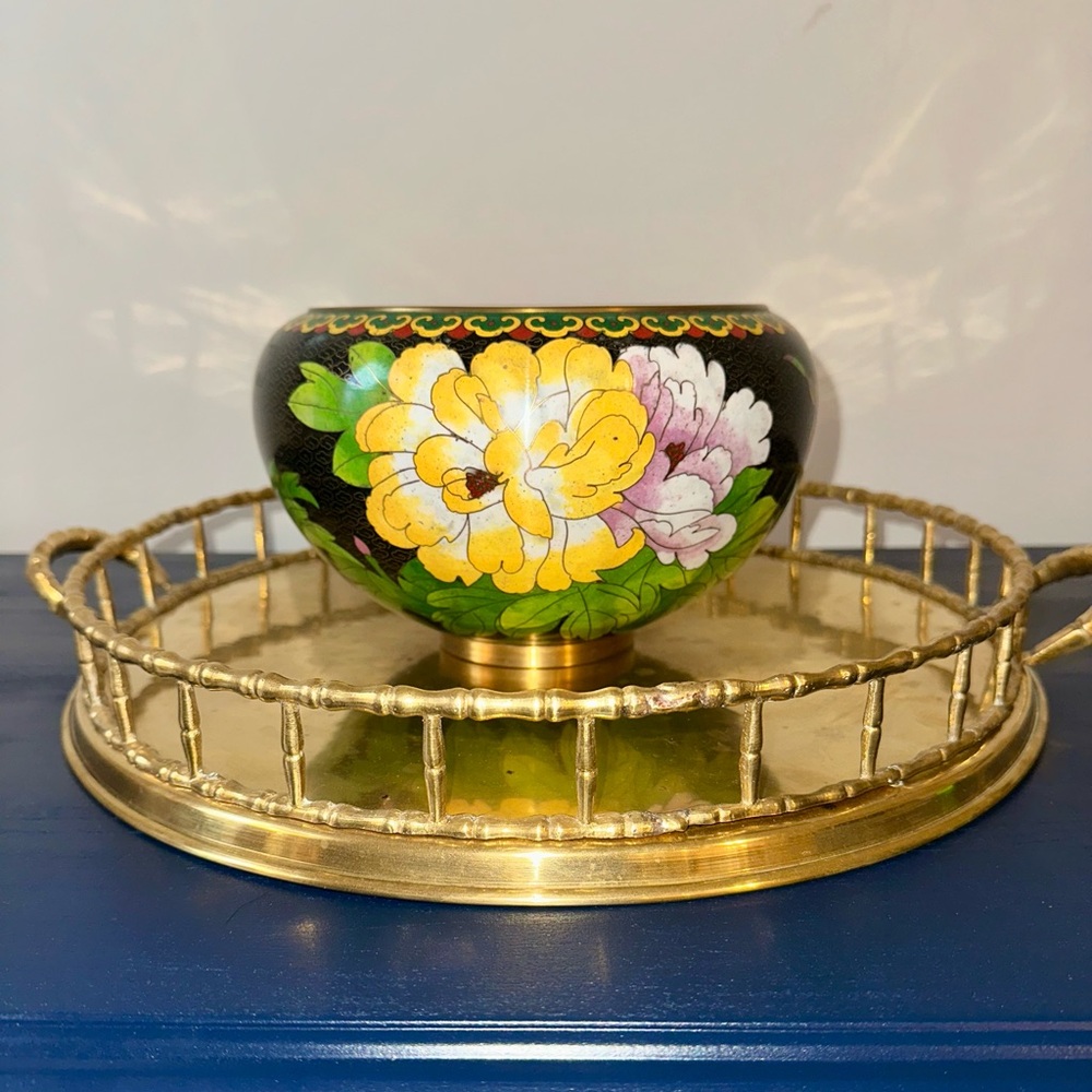 Vintage Chinese Cloisonné Vase